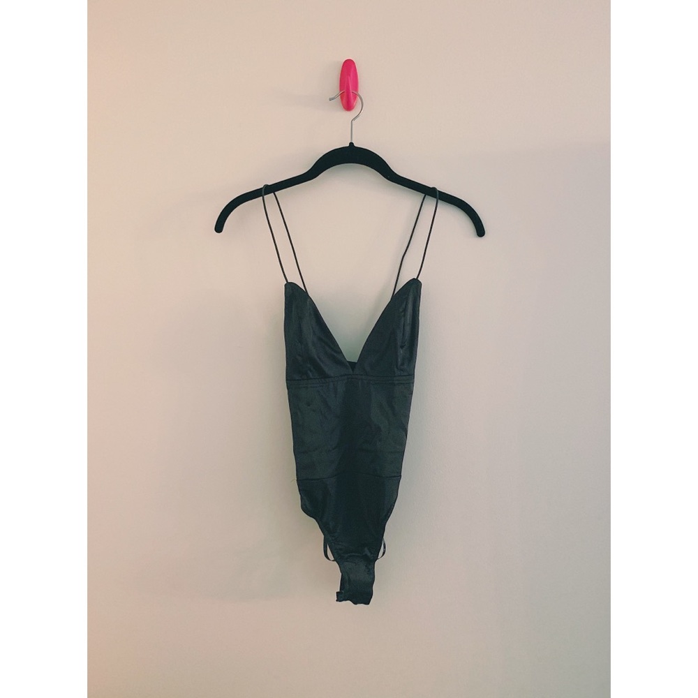 Missguided Basic Satin Bodysuit